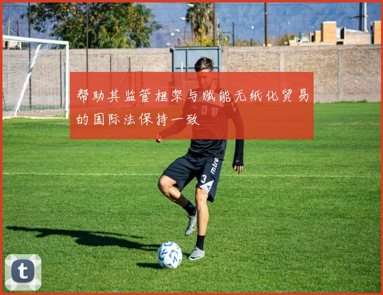 帮助其监管框架与赋能无纸化贸易的国际法保持一致